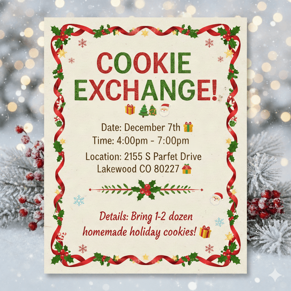 Christmas Cookie Exchange 2025